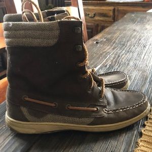 High Top Sperry Shoes